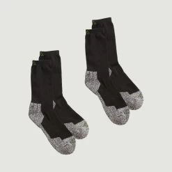 Kathmandu QuickDRY Unisex Travel Socks 2Pk