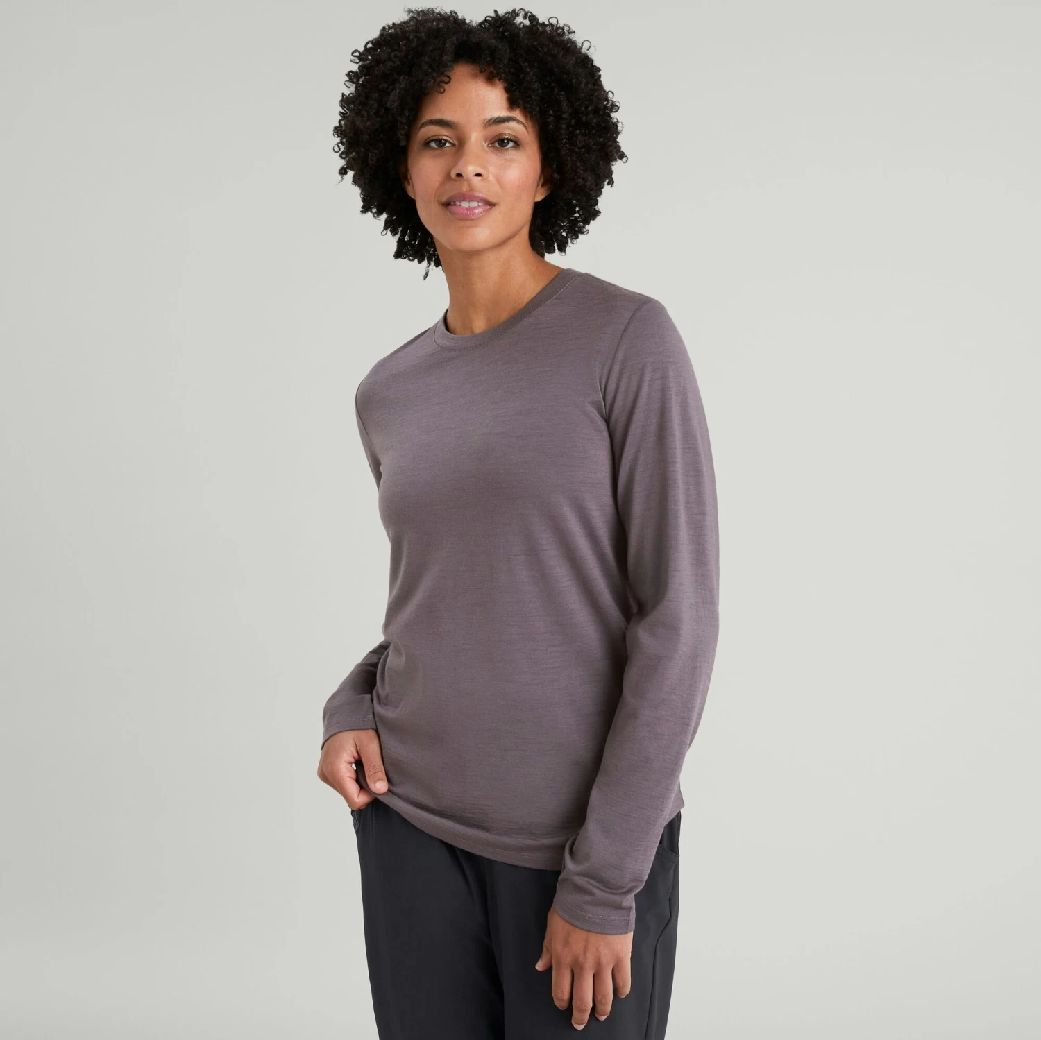 Kathmandu Women’s 100% Merino Long Sleeve Crew Top