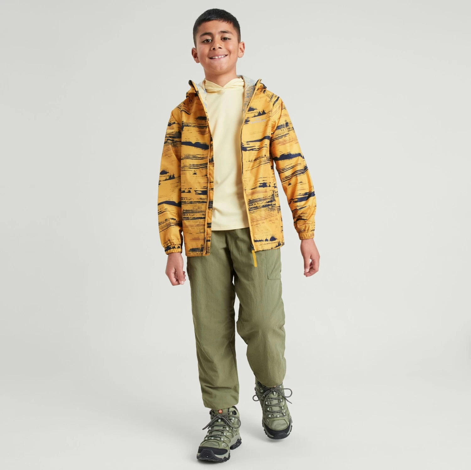 Kathmandu Pocket-it Two Layer Youth Rain Jacket - Image 2