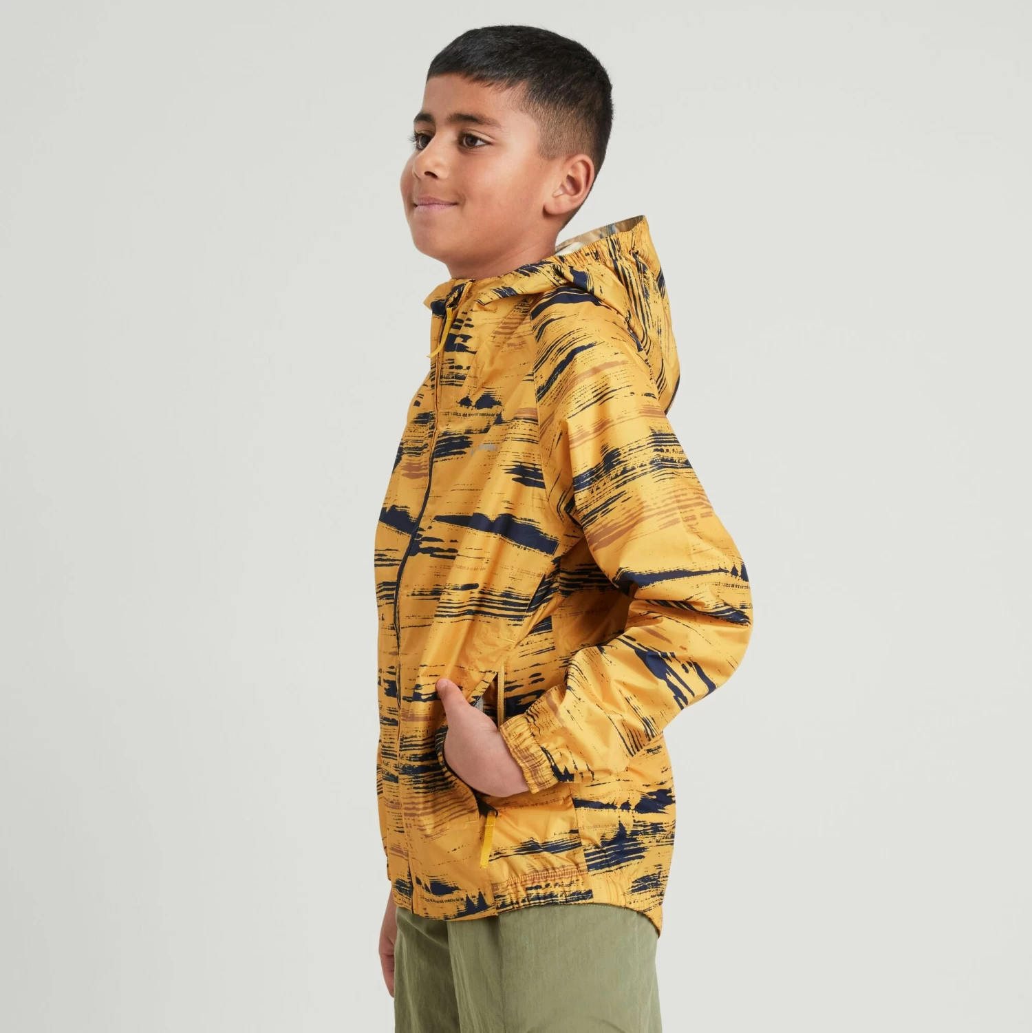 Kathmandu Pocket-it Two Layer Youth Rain Jacket - Image 3