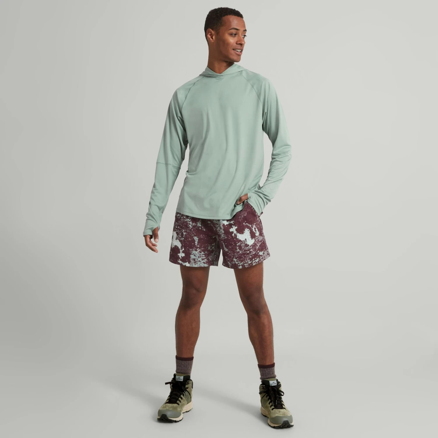 Kathmandu SUN-Stopper Men's Hooded Long Sleeve Top - Image 6