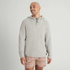 Kathmandu Macie Merino Blend Menâs Hooded Pullover