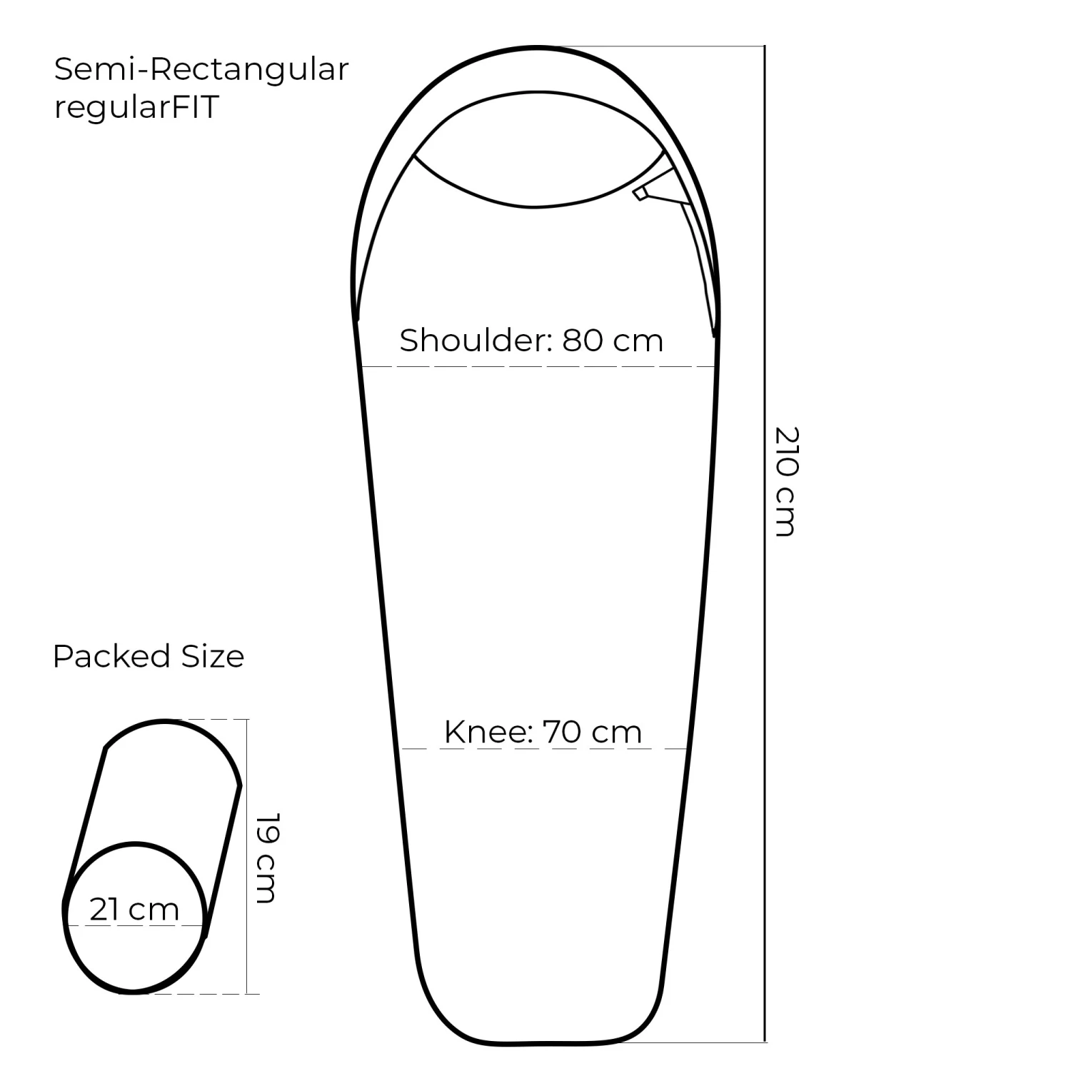 Kathmandu Columbus Down Sleeping Bag - Image 6