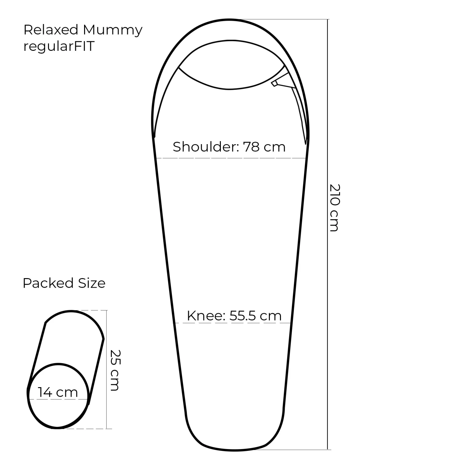 Kathmandu XT Pacesetter Water Repellent DriFILL Down Sleeping Bag - Image 3